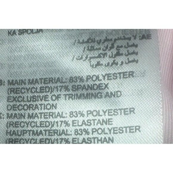 Adidas Women's Clear Pink City Break Sleeveless Mini Dress Sz L Tennis Golf - Picture 8 of 9